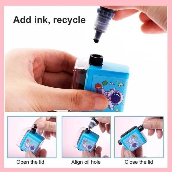 Birud Addition Stamps for Kids, Roller Design Teaching Stamp,Math Stamps Practice Tools - Chota Babu
