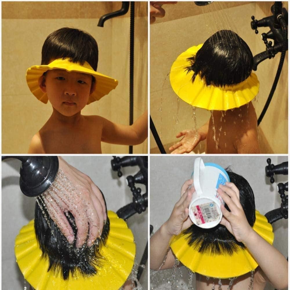 Baby Adjustable Safe Bathing Shower Cap (Pack of 2) - Chota Babu