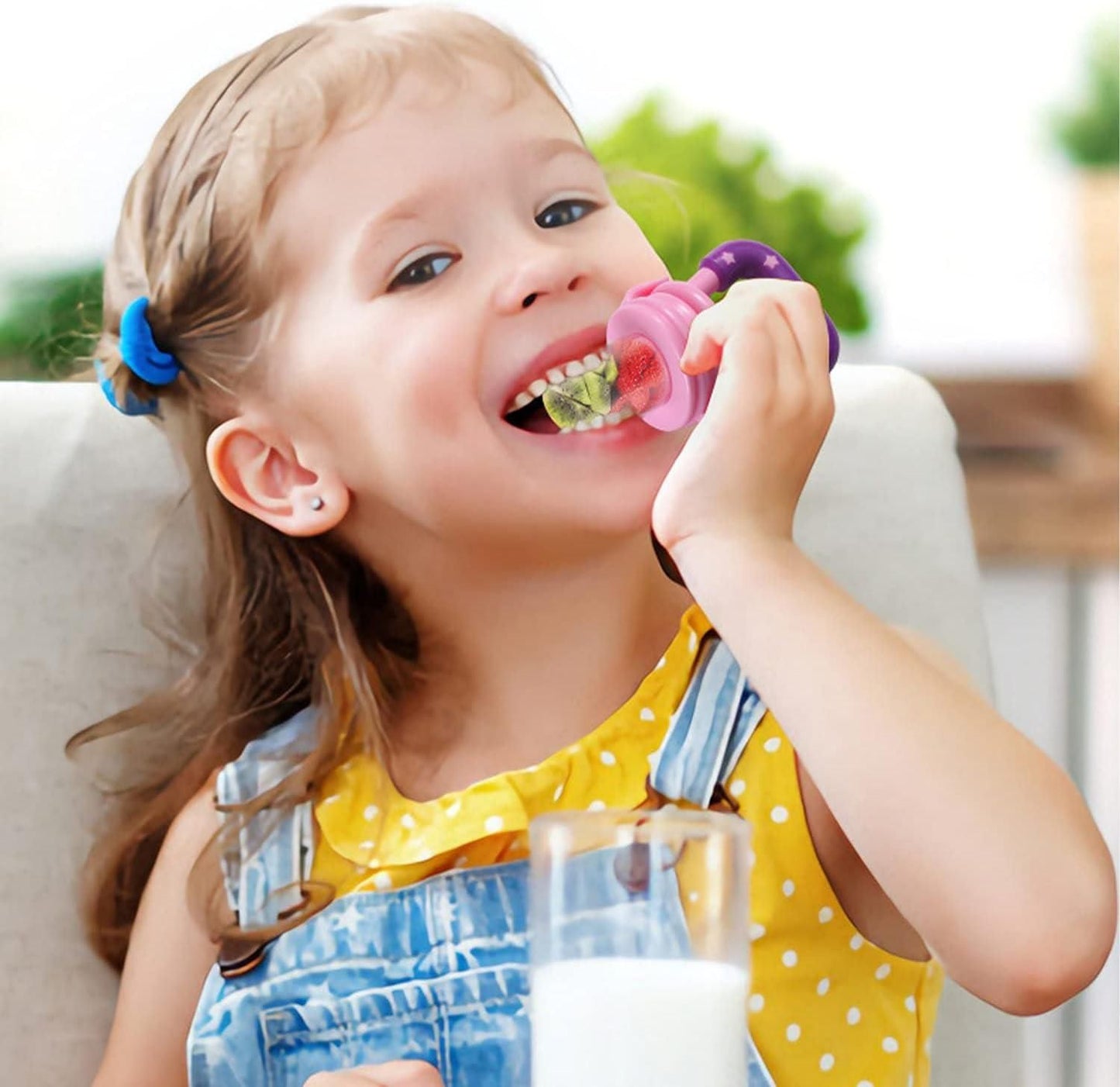 BPA - Free Silicone Fruit Pacifiers For Baby (Pack of 2) - Chota Babu