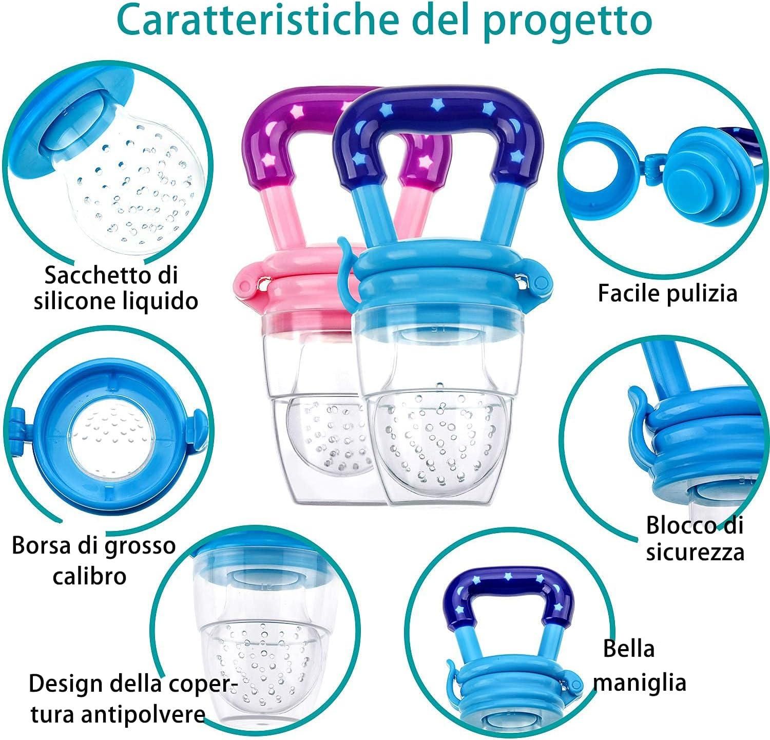 BPA - Free Silicone Fruit Pacifiers For Baby (Pack of 2) - Chota Babu