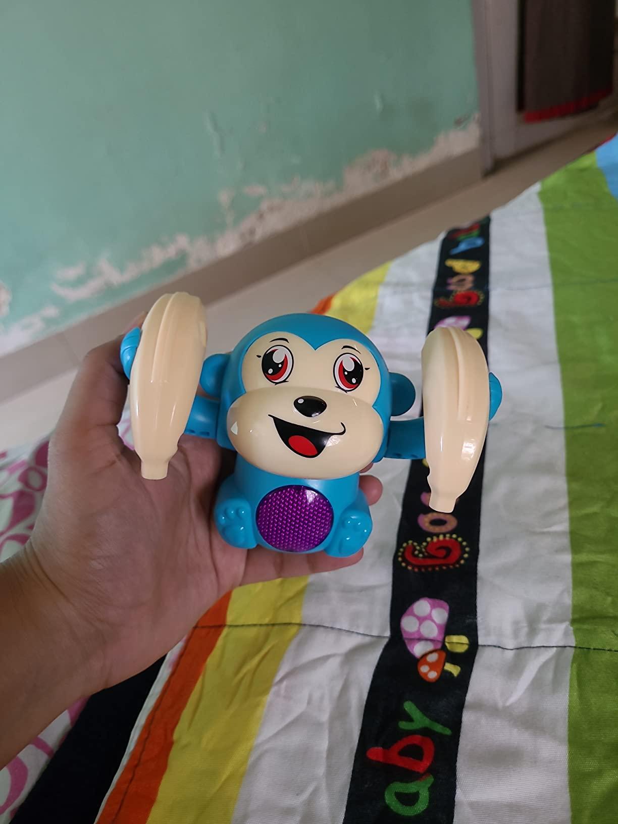 Dancing and Spinning Rolling Doll Tumble Monkey - Chota Babu