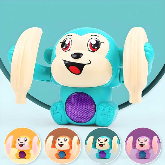 Dancing and Spinning Rolling Doll Tumble Monkey - Chota Babu