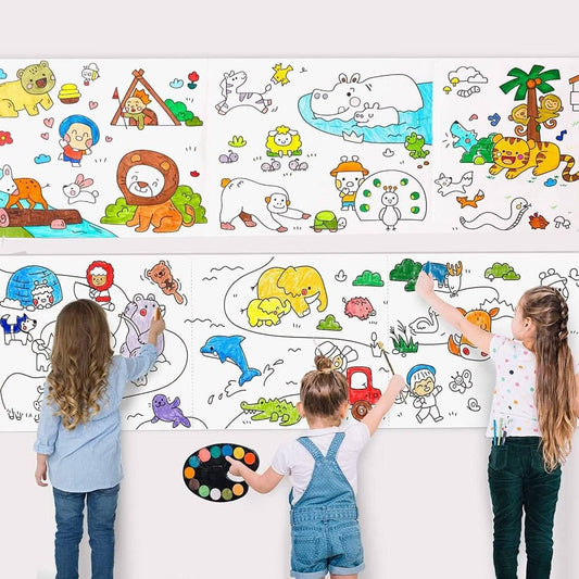 DIY Painting Drawing Paper Roll - Chota Babu