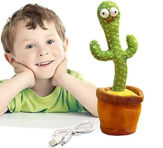 LED Musical Dancing & Mimicry Cactus Toy - Chota Babu