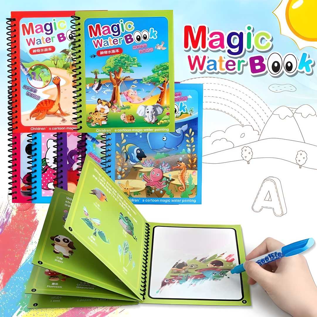 Reusable Magic Water Quick Dry Book - Chota Babu