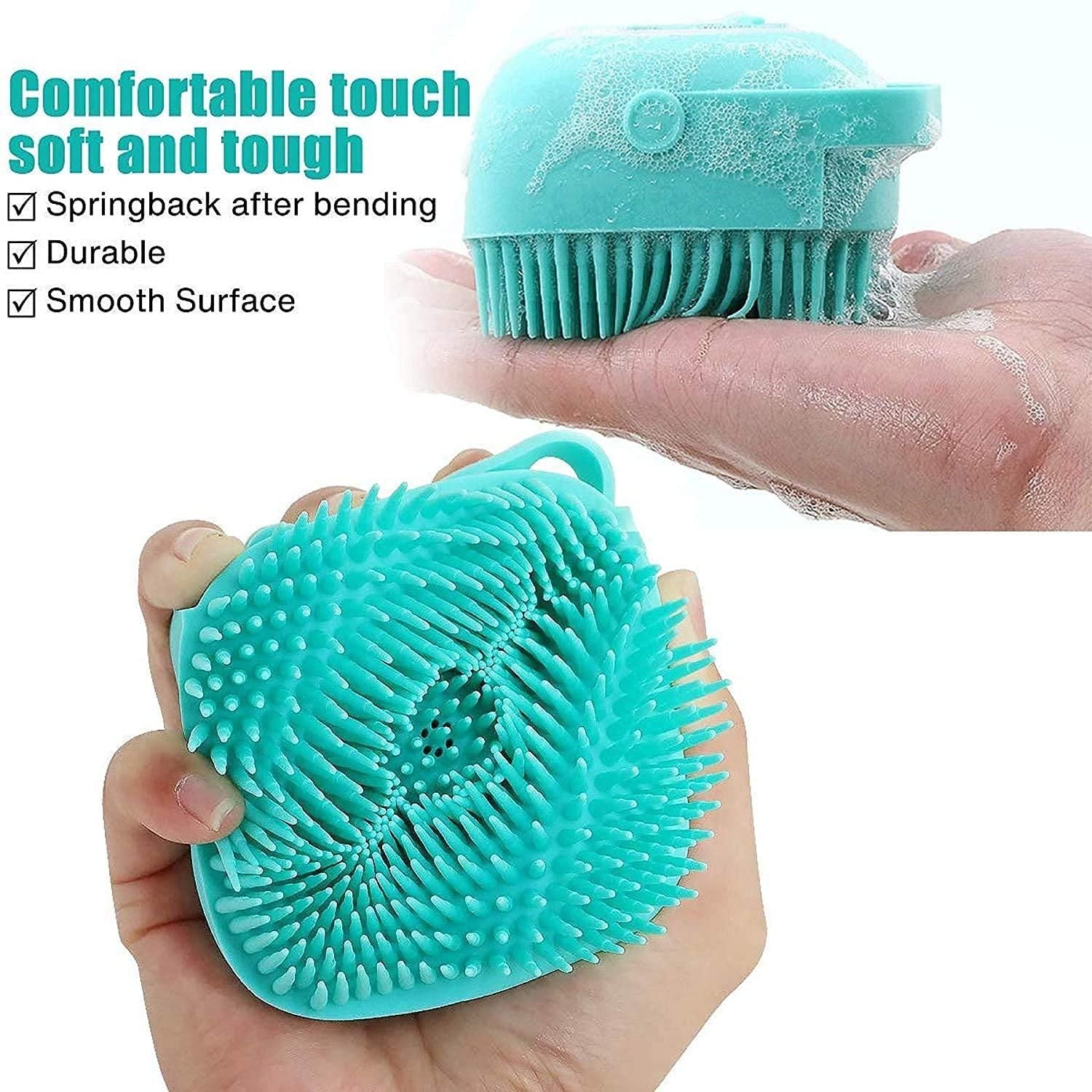 SCRUBBING Soft Silicone Bath Brush for babies - Chota Babu
