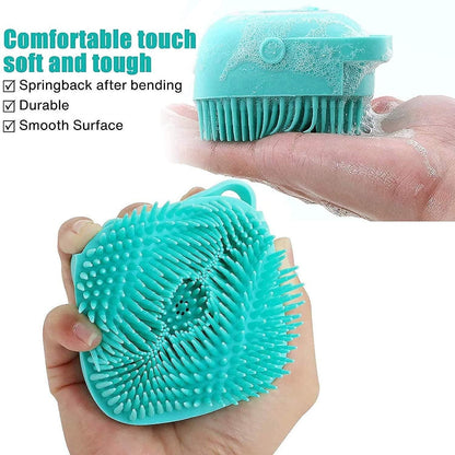 SCRUBBING Soft Silicone Bath Brush for babies - Chota Babu