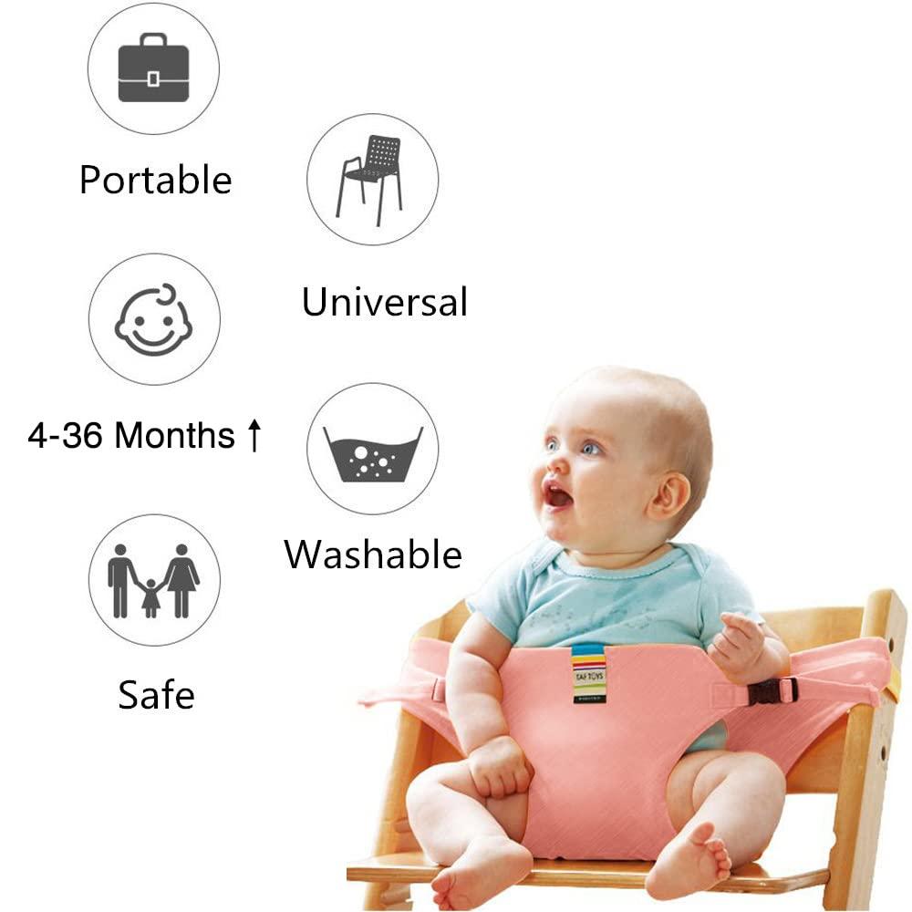 Seat for High Chair Baby Feeding Safety Seat with Strap - Chota Babu