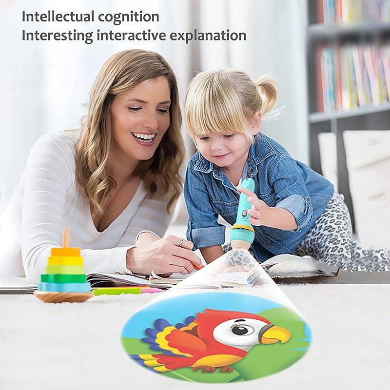 Slide Flashlight Torch Education Learning Kids Toy - Chota Babu