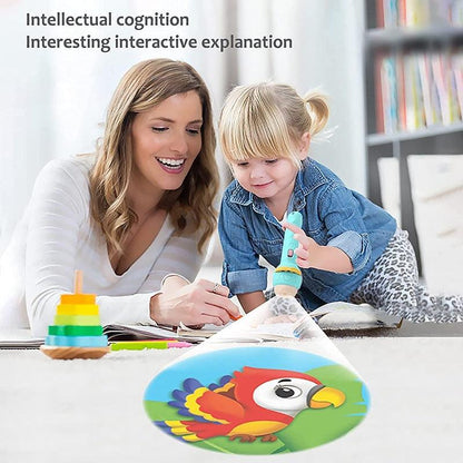 Slide Flashlight Torch Education Learning Kids Toy - Chota Babu