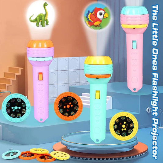 Slide Flashlight Torch Education Learning Kids Toy - Chota Babu