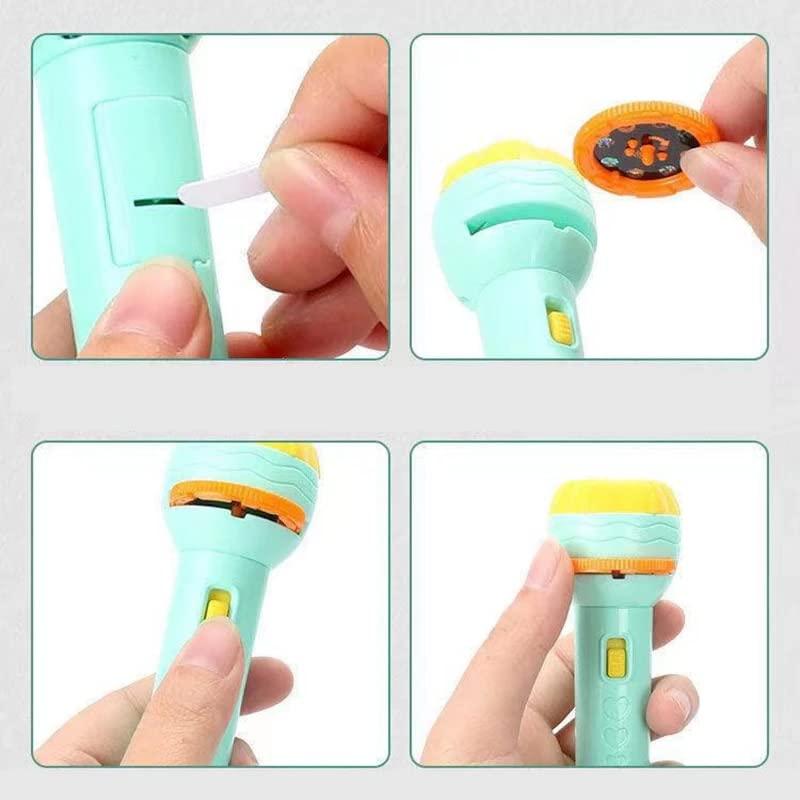 Slide Flashlight Torch Education Learning Kids Toy - Chota Babu