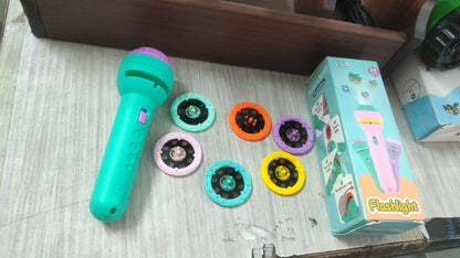 Slide Flashlight Torch Education Learning Kids Toy - Chota Babu
