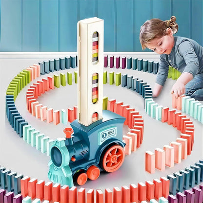 Train Toy Domino Set for Kids BPA Free Plastic with Sound Effects - Chota Babu