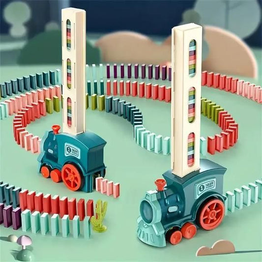 Train Toy Domino Set for Kids BPA Free Plastic with Sound Effects - Chota Babu