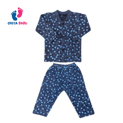 🧣💖 Wrap Your Little Heart in Warmth – Winter Baby Thermal Suit 🧸 - Chota Babu