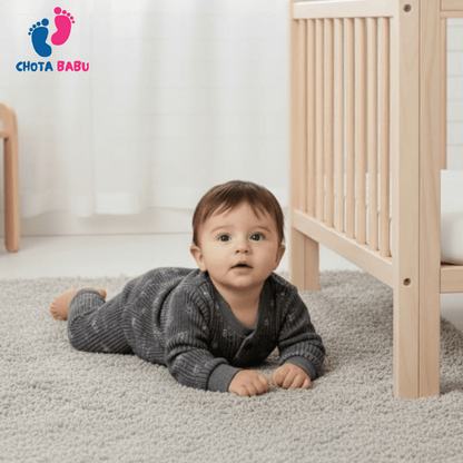 🧣💖 Wrap Your Little Heart in Warmth – Winter Baby Thermal Suit 🧸 - Chota Babu